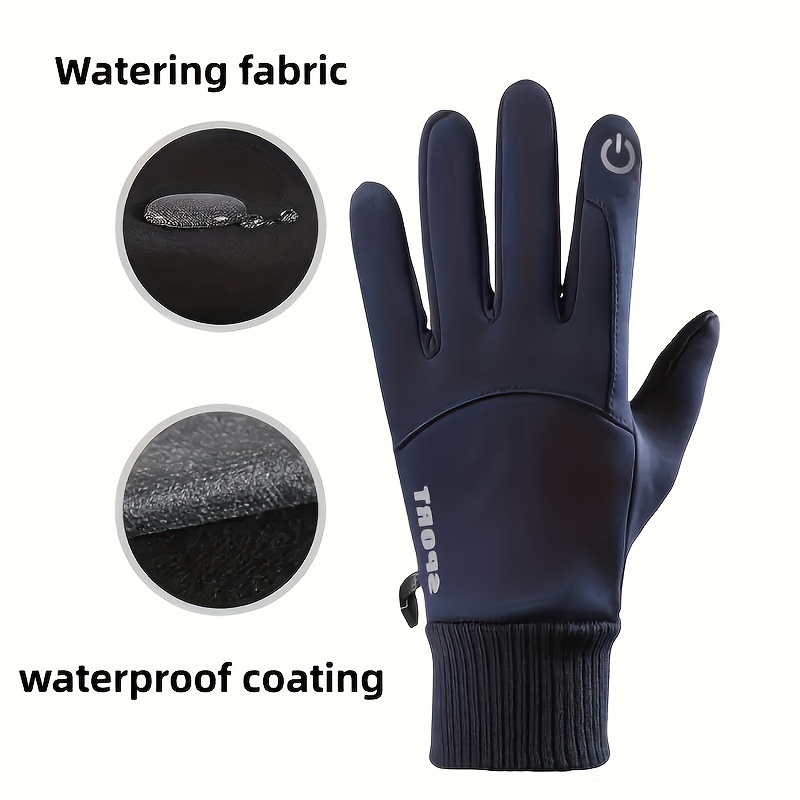 Winter Cycling Gloves Windproo - Ski Glove Waterproof review and price