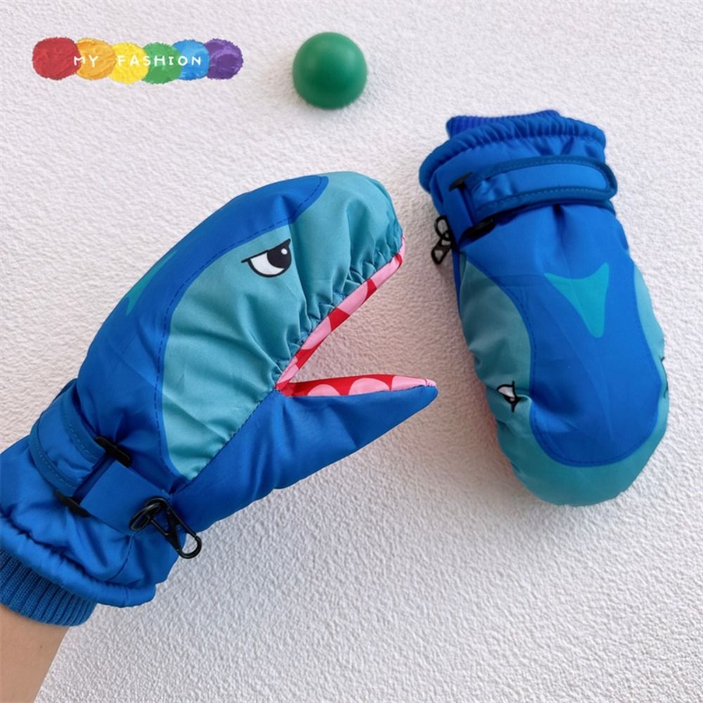 Cartoon Children Ski Gloves Wa - Ski Glove Waterproof review and price