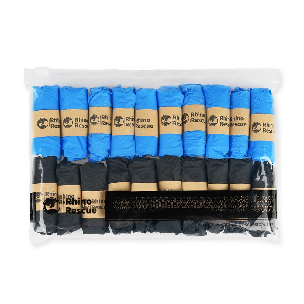 Rhino Rescue Gloves-Powder Fre - Latex Disposable Glove review and price