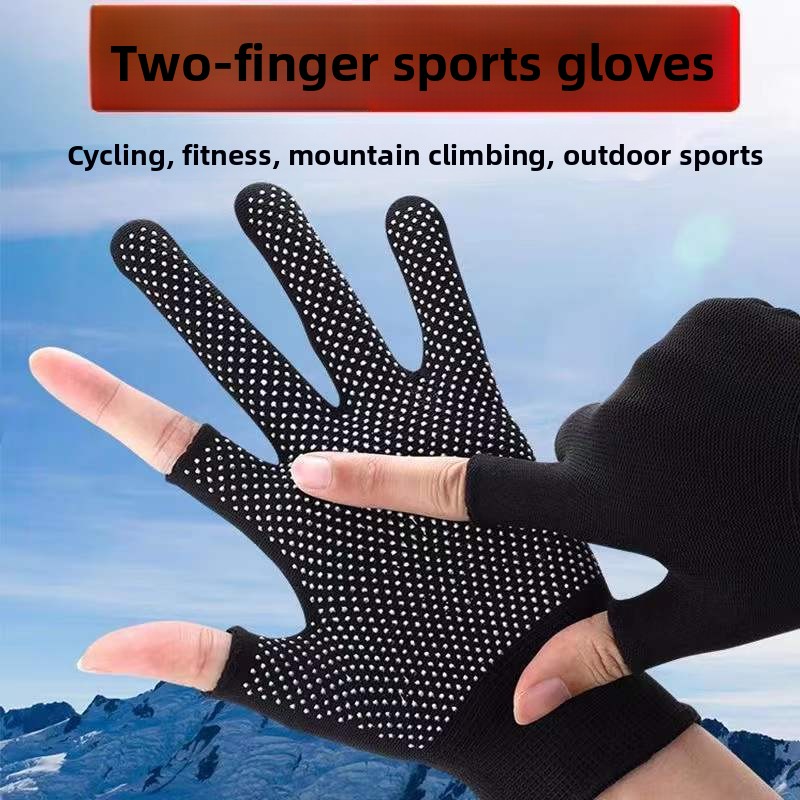 Fingerless Sports Gloves Anti- - Workout Glove Gym review and price