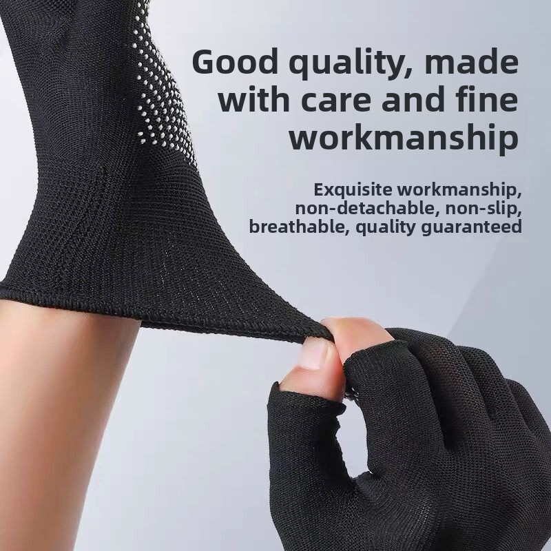 Fingerless Sports Gloves Anti- - Workout Glove Gym review and price
