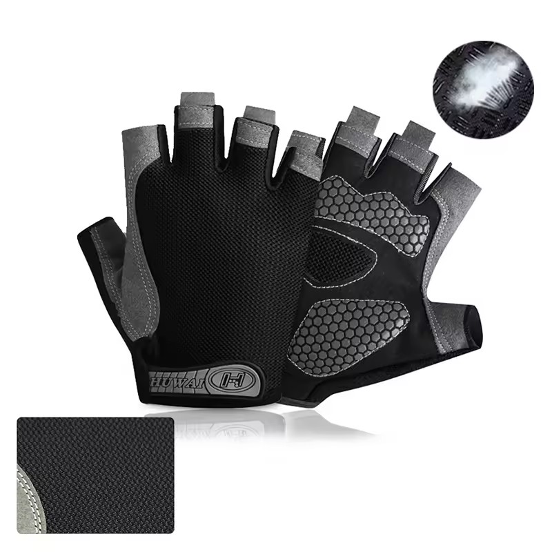 Breathable Anti-Slip Half Fing - Workout Glove Gym review and price
