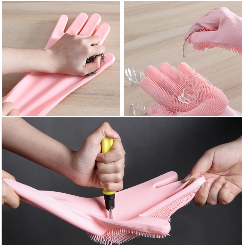 Dishwashing Cleaning Gloves Ma - Dish Glove Rubber review and price