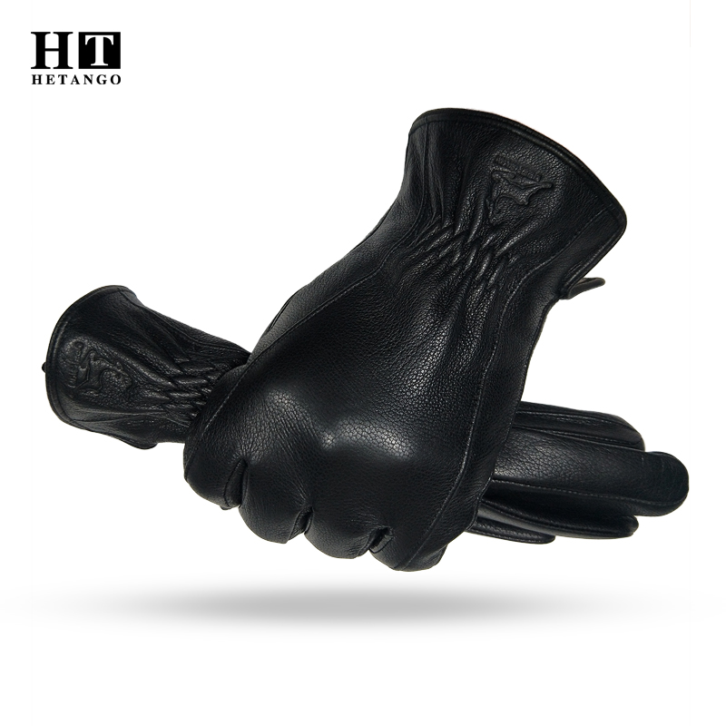  Winter Men's Black Buckskin  - Wool Glove Lined review and price