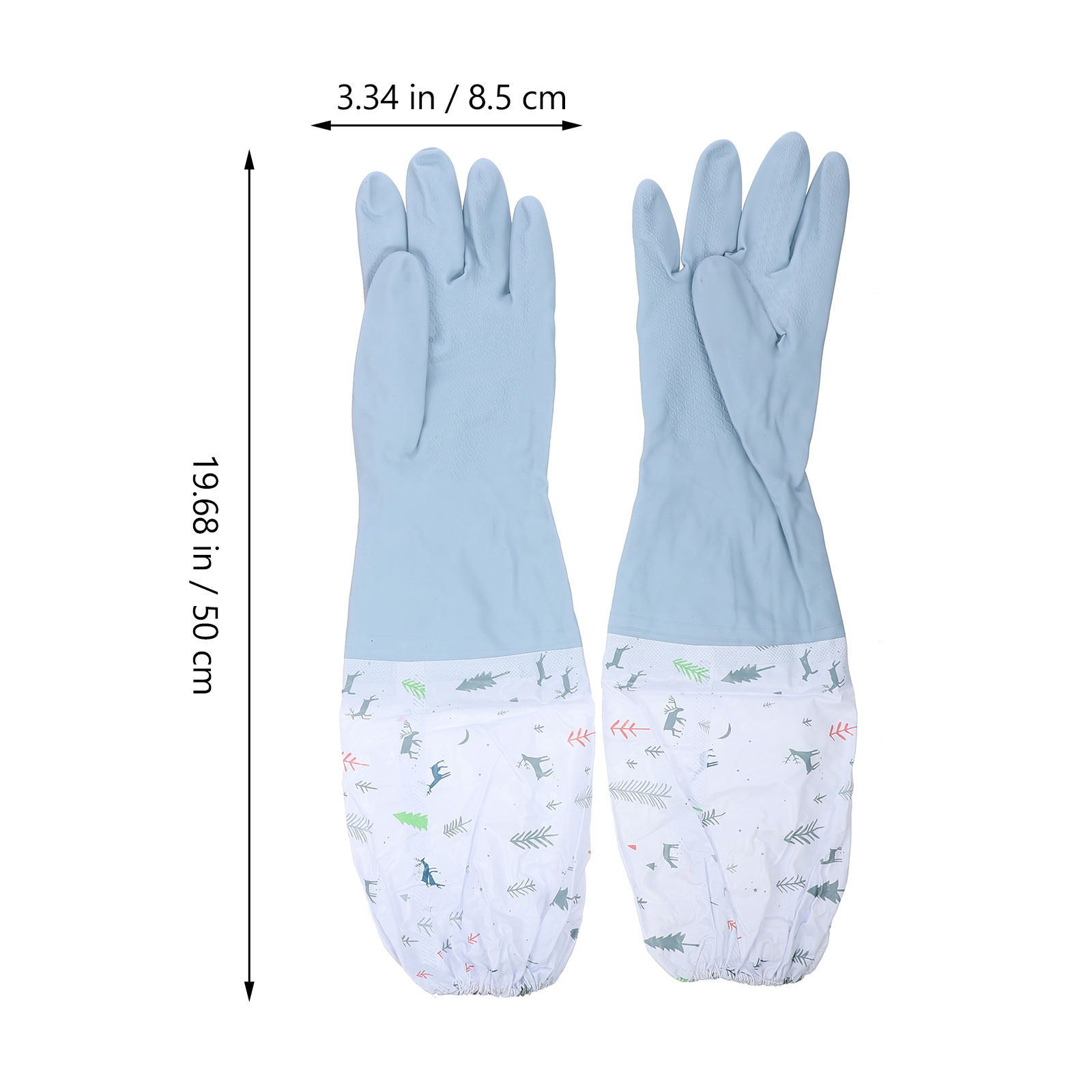 2 Pair Gloves Cleaning Waterpr - Dish Glove Rubber review and price