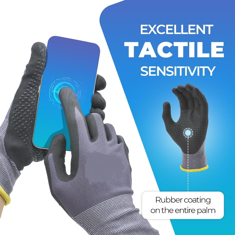 Micro-Foam Nitrile Coated Safe - Nitrile Mechanic Glove review and price