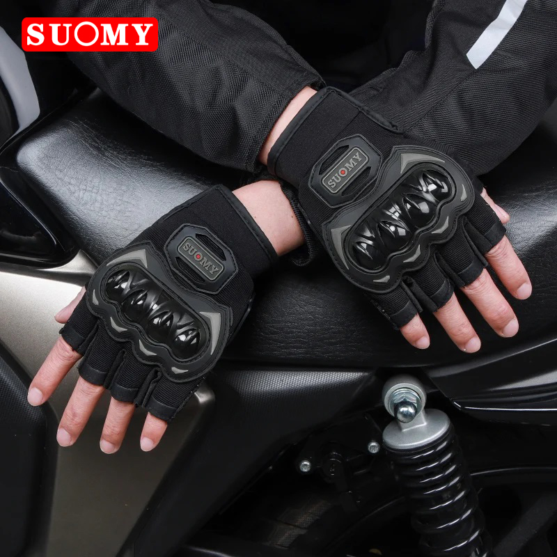 SUOMY Summer Motorcycle Gloves - Cycling Glove Padded review and price